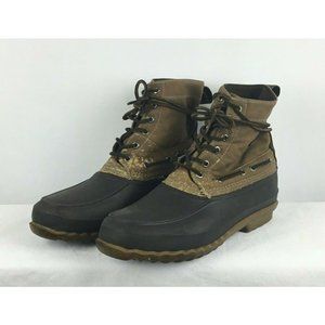 Sperry Waterproof Hunting Duck Boots Brown 11.5 M
